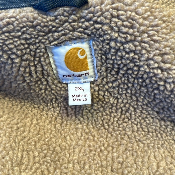 Carhartt C61 Sandstone Ridge Coat Sherpa Lined - Picture 3 of 11